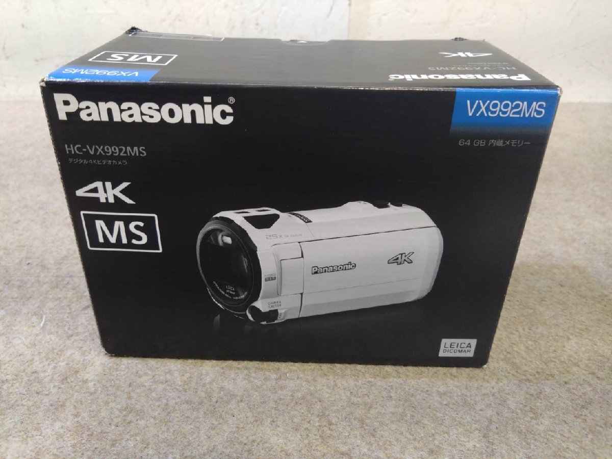 新品未使用 保管品 Panasonic 4K デジタルビデオカメラ HC-VX992MS-T カカオブラウン 内蔵メモリー64GB_画像5