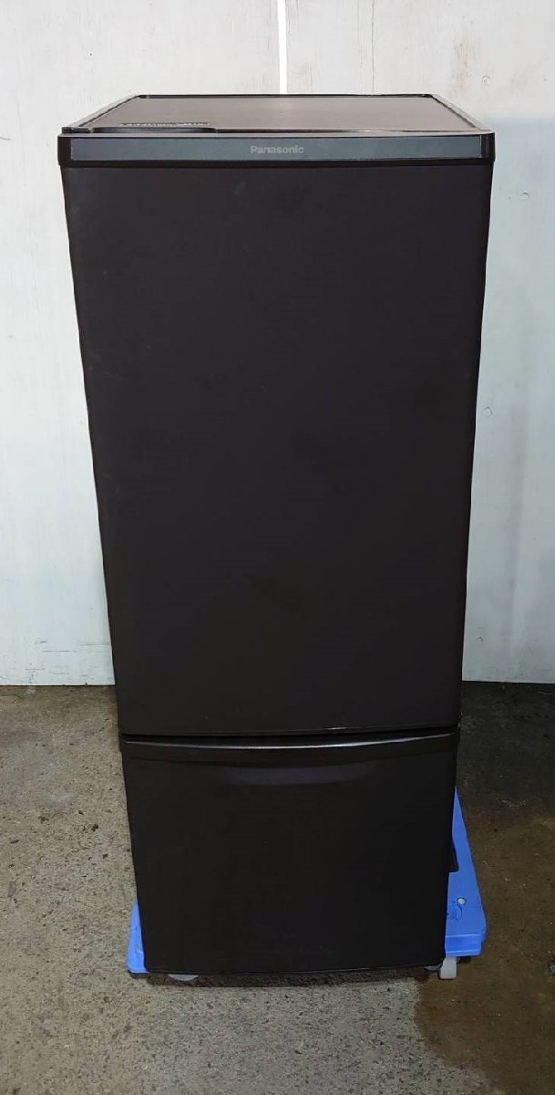 【大阪/岸和田発 格安自社便】Panasonic 2ドア冷蔵庫 NR-B17FW-T 2021年製 168L 大き目冷凍室 自動霜取り