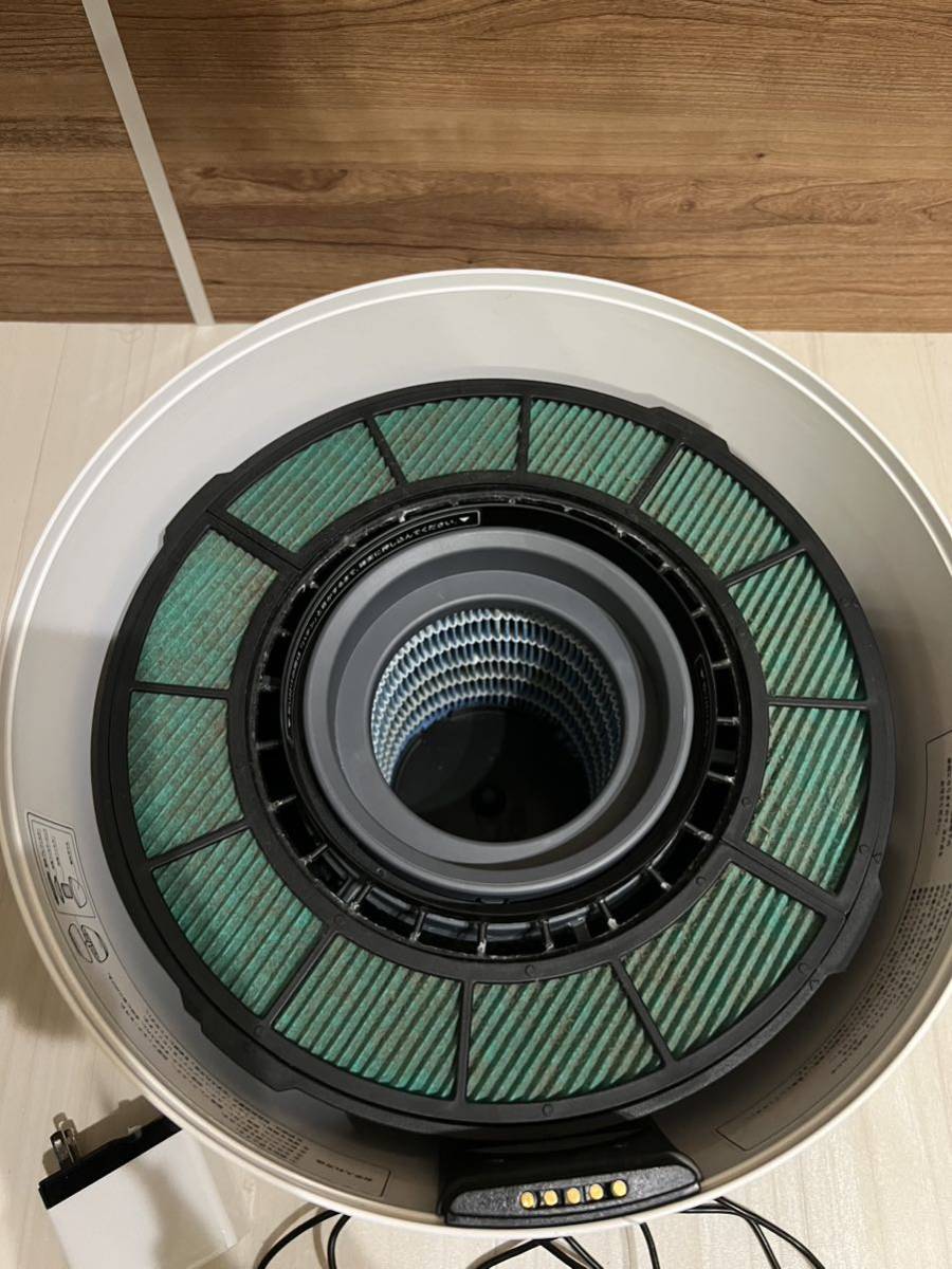 BALMUDA バルミューダ Rain レイン 加湿器 気化式加湿器 ホワイト ERN-1100SD-WK 2019年製 中古品_画像5