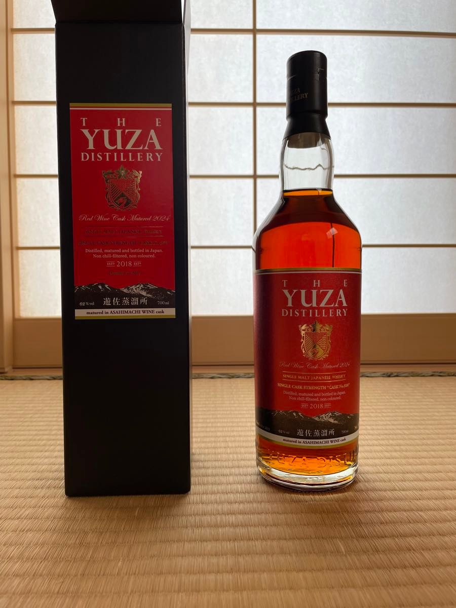 yuza red wine cask ユザ　ウイスキー