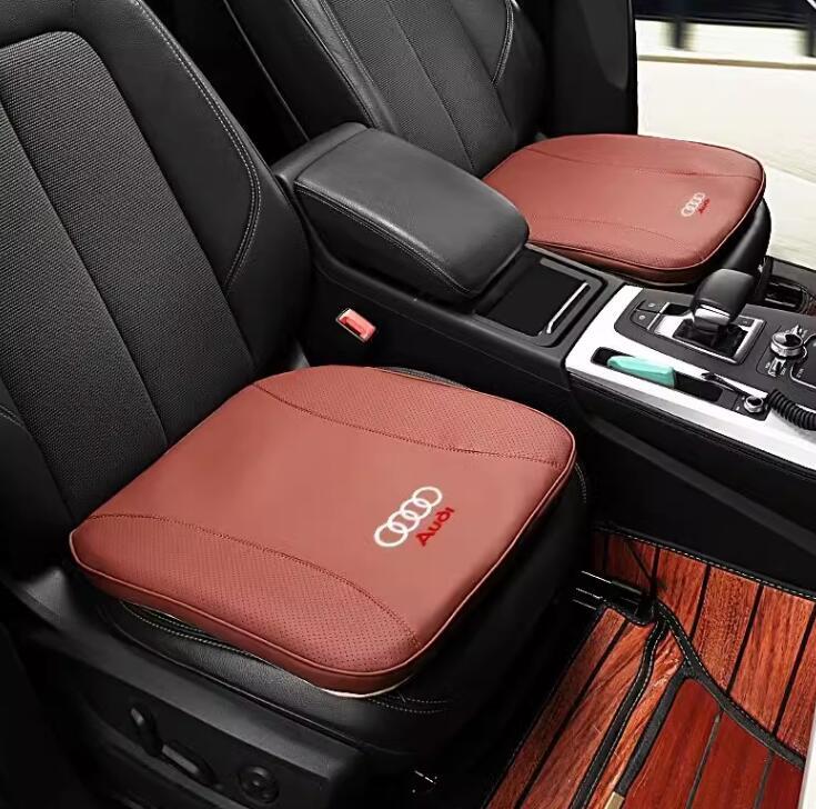 新品 アウディ 座布団 Audi シリーズ 専用車用 シートクッション 低反発 車の座布団滑り止め 1個 ブラックの画像5