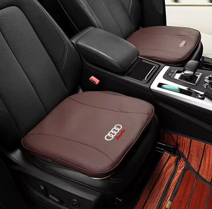 新品 アウディ 座布団 Audi シリーズ 専用車用 シートクッション 低反発 車の座布団滑り止め 1個 ブラックの画像4
