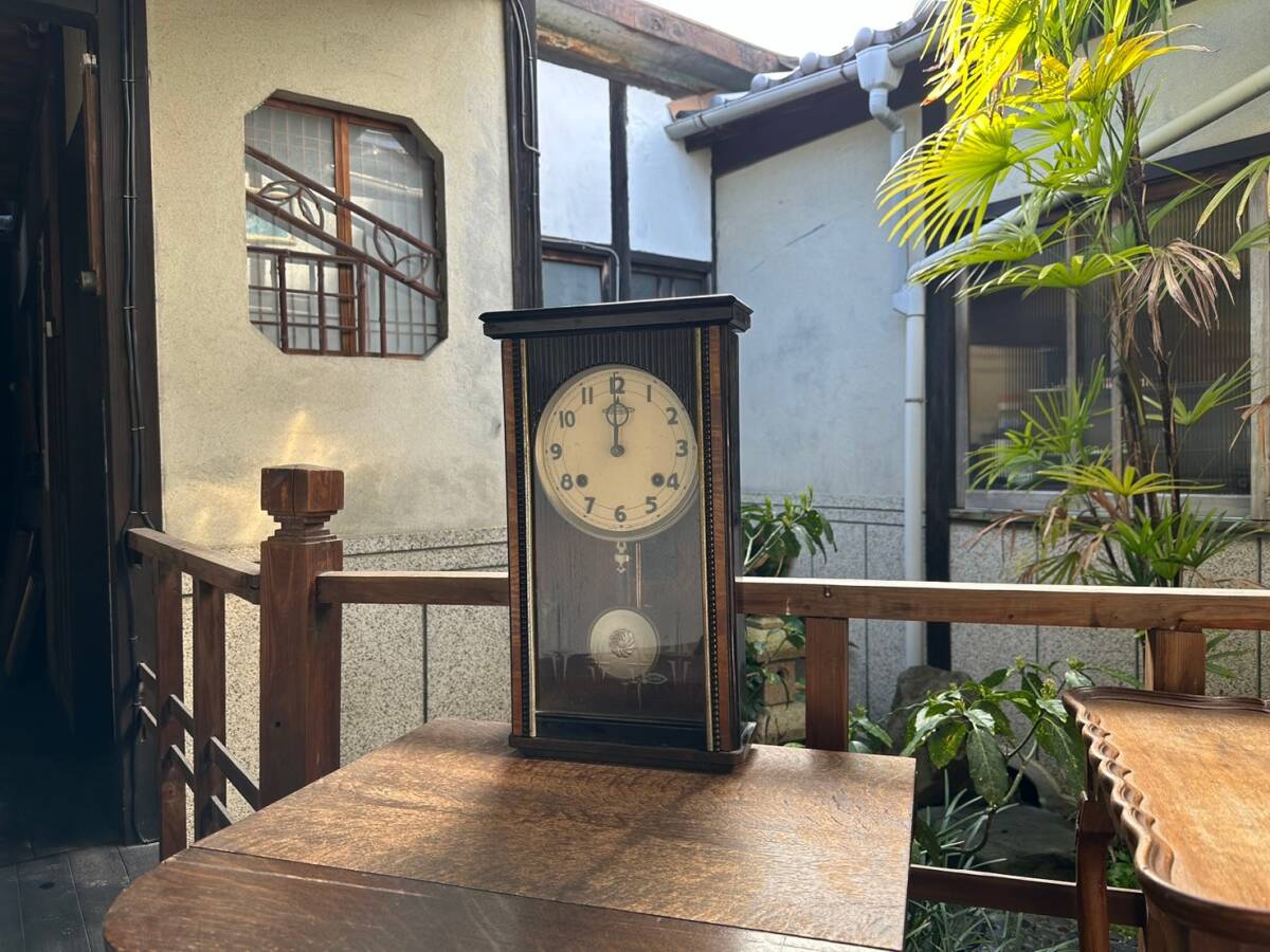 昭和レトロ OWARI 尾張時計 柱時計 掛け時計 掛時計 愛知時計 昭和レトロ OWARI 尾張時計 柱時計 掛け時計 掛時計 愛知時計