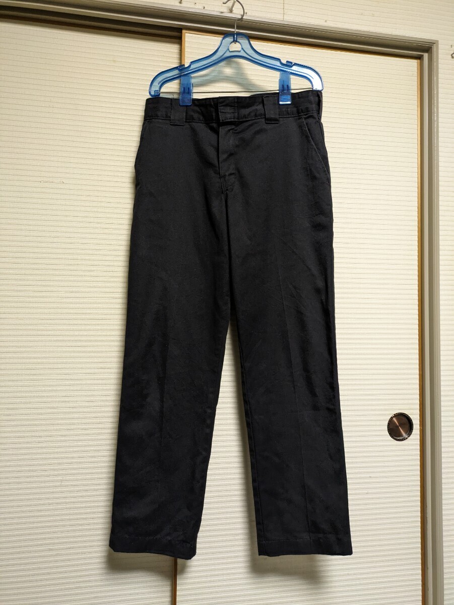 Dickies ディッキーズ ワークパンツ ブラック　W32　FLEX 873？　ワイドパンツ　太め　アメカジ　スケート　BMX　　_画像1