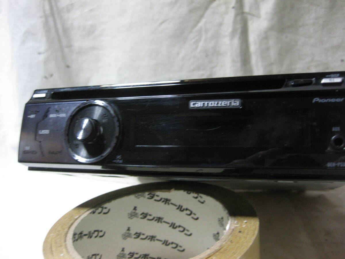 R-2112　Carrozzeria　カロッツェリア　DEH-P530　MP3　USB　フロント AUX　1Dサイズ　CDデッキ　補償付き_画像3