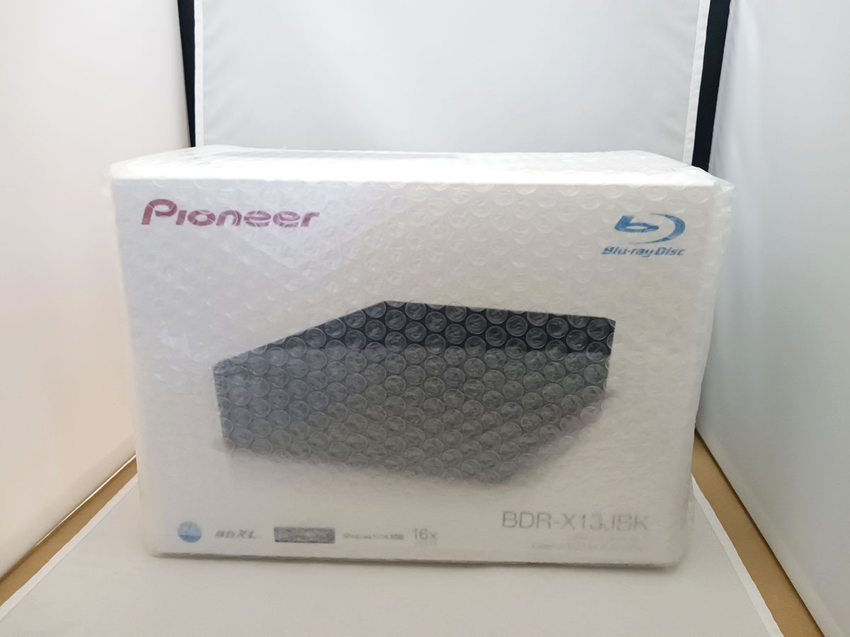 未開封 パイオニア 外付けBDドライブ BDR-X13JBK ブルーレイ Pioneer USB BD/DVD/CDの画像1