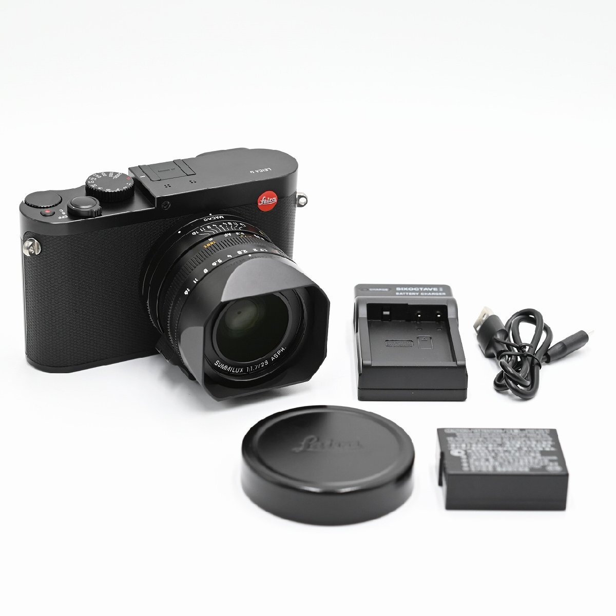 Leica ライカ デジタルカメラ ライカQ（Typ 116） ブラック デジタル一眼レフカメラ_画像1