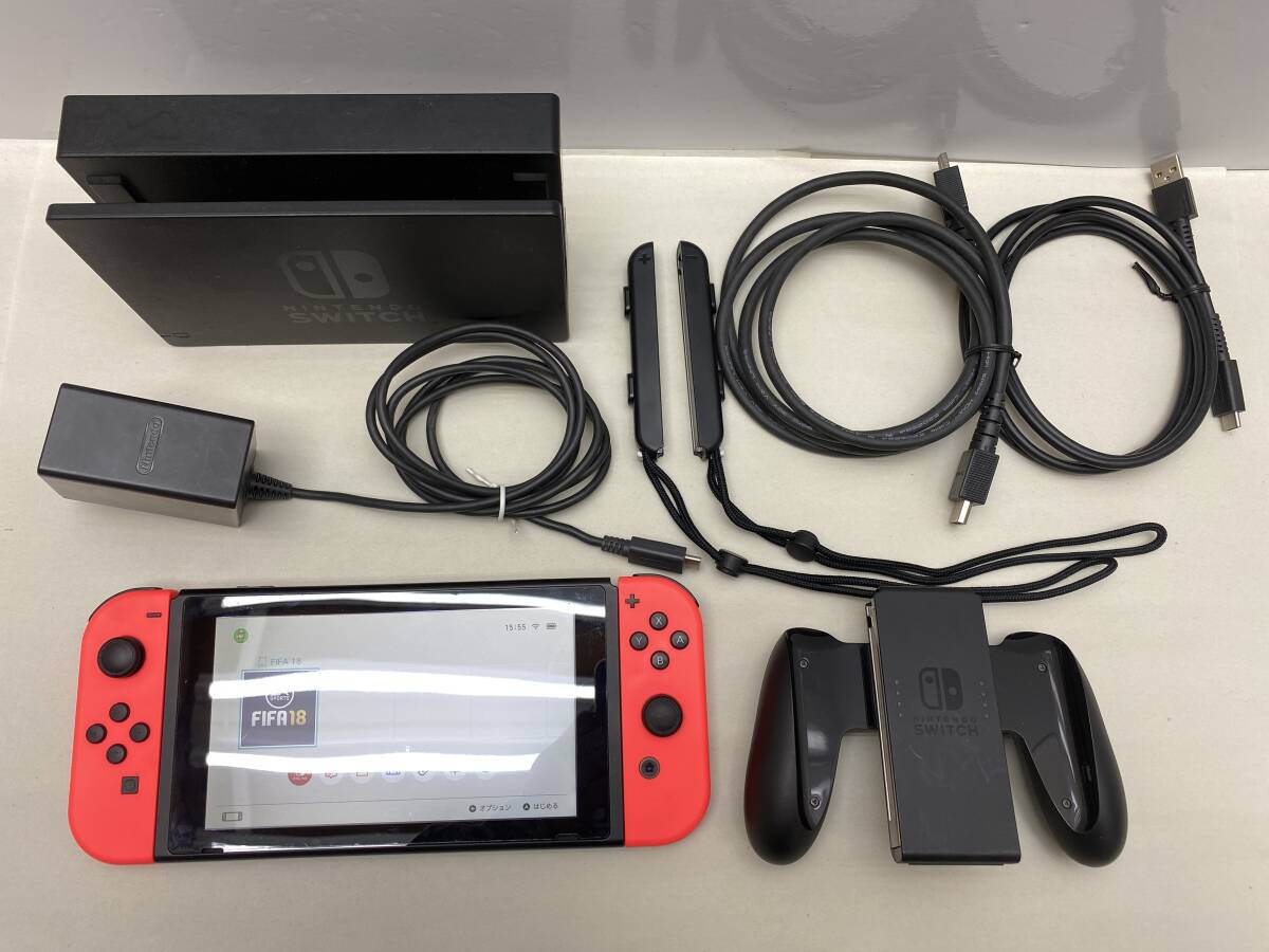 任天堂 スイッチ Nintendo Switch 未対策機 2017年製 初期型 初代 旧型 付属品あり
