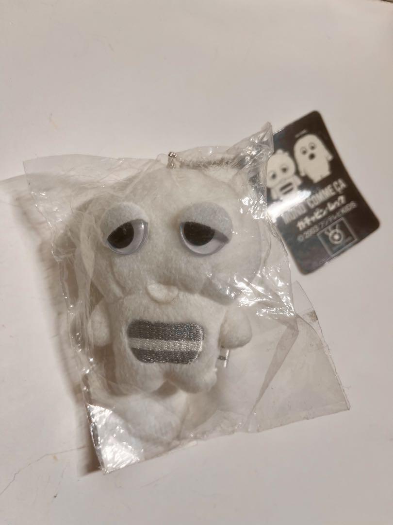 MONO COMME CA　モノコムサ　ホワイト　ガチャピン　ぬいぐるみ　新品未開封_画像3