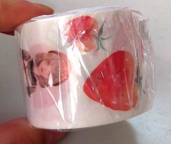 ★新品　可愛い　マスキングテープ　35mm　苺　イチゴ　いちご　女の子　マステ★ _画像1