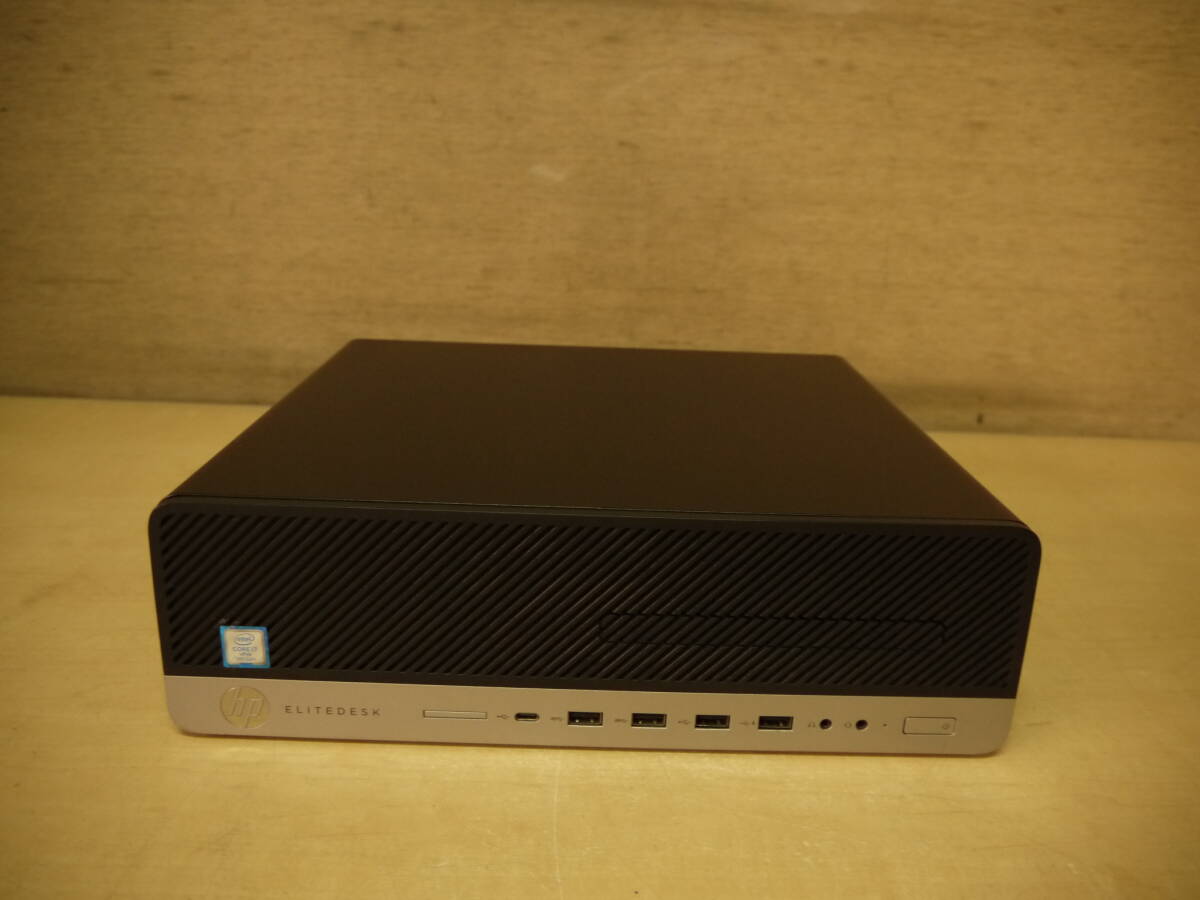 HP EliteDesk 800 G5 SFF【 Core i7-9700/8G/1TB】本体のみ 現状品_画像1