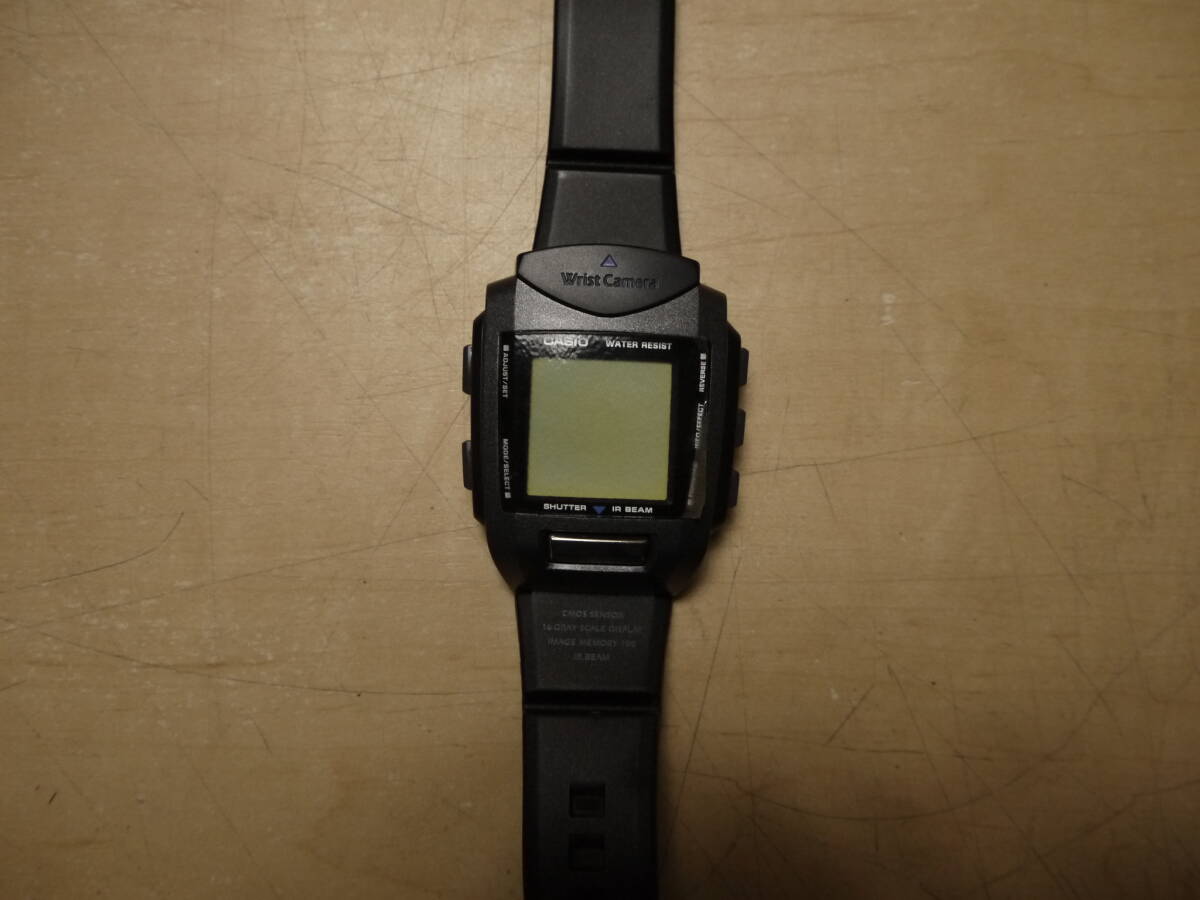 CASIO Wrist Camera カメラ付時計 WQV-1 現状品 _画像5