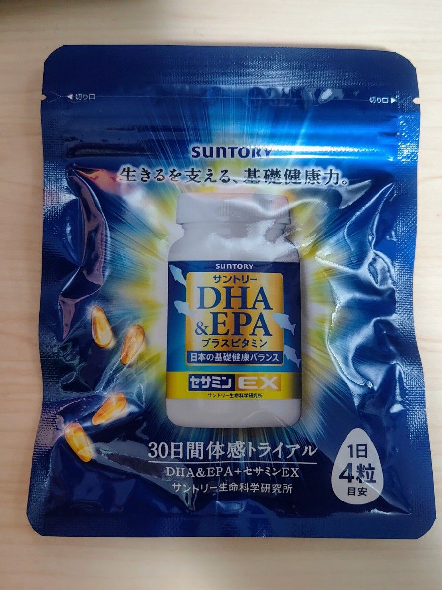 サントリー　DHA&EPA　プラスビタミン セサミンEX 30日分