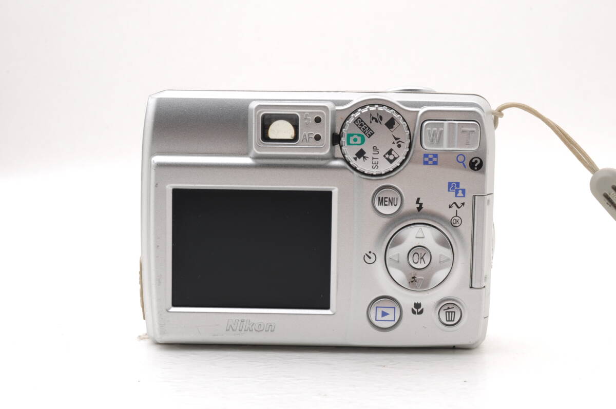 動作品 単三電池使用 ニコン Nikon COOLPIX E5600 コンパクトデジタルカメラ 管GG2235_画像7