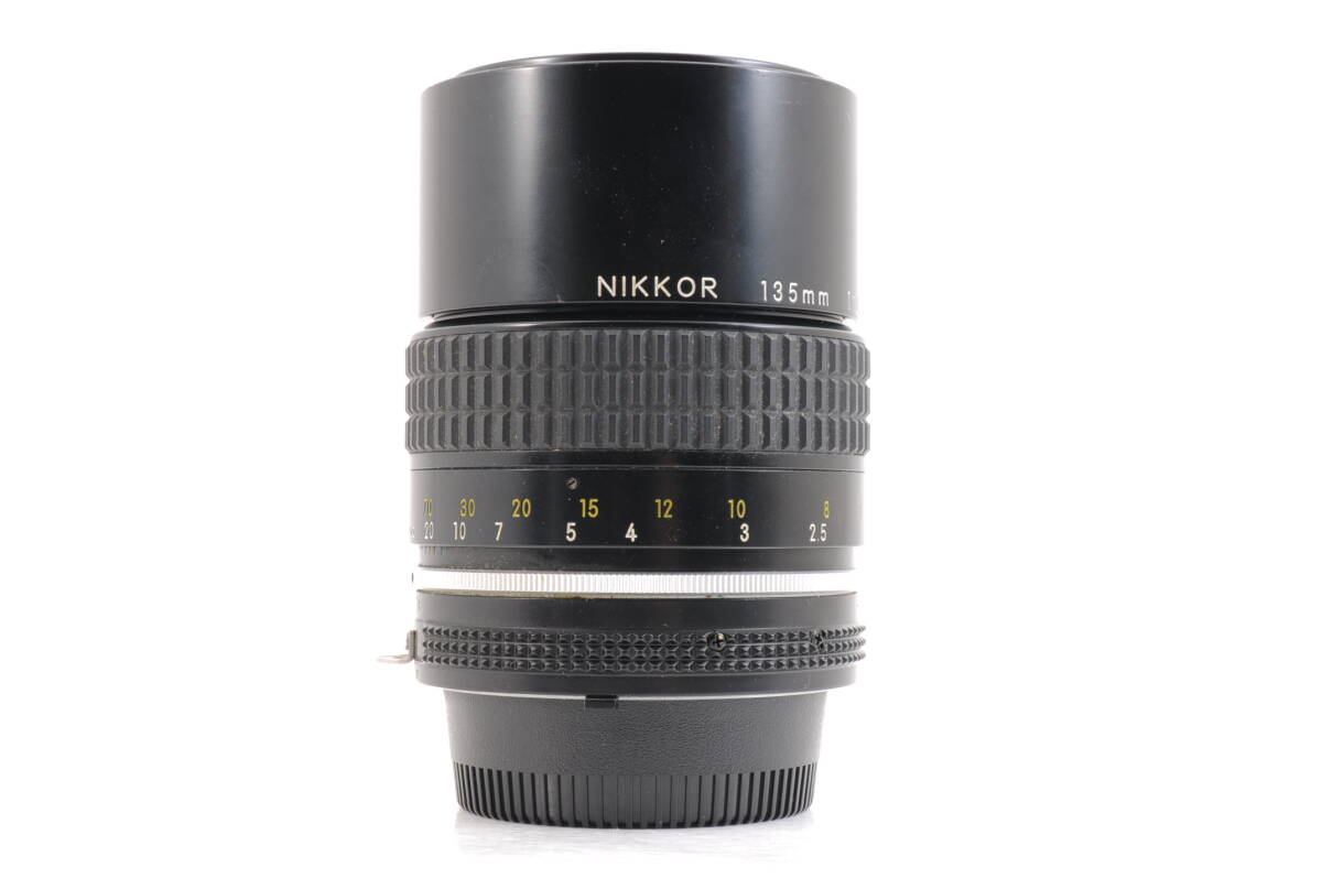 ニコン Nikon NIKKOR 135mm f2.8 Ai MF 一眼カメラレンズ 管GG2304_画像3