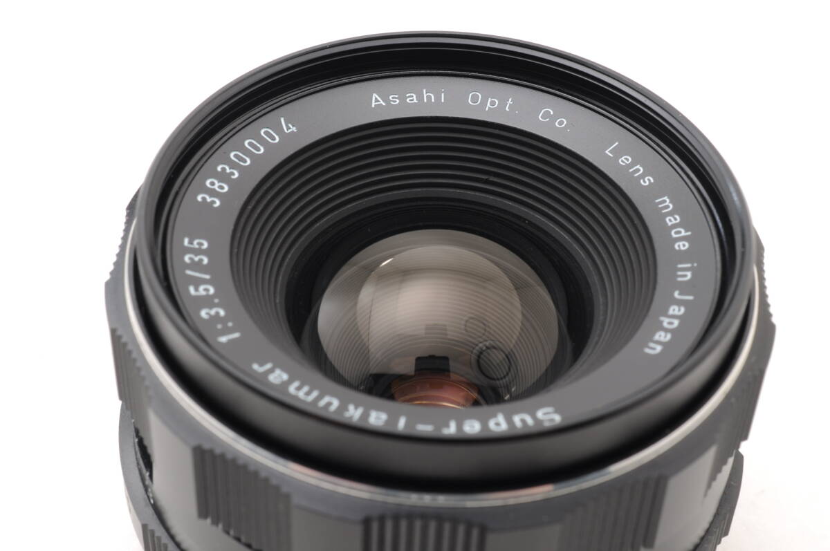ペンタックス PENTAX Asahi Super-Takumar 35mm f3.5 M42マウント MF 一眼カメラレンズ 管GG2331_画像8