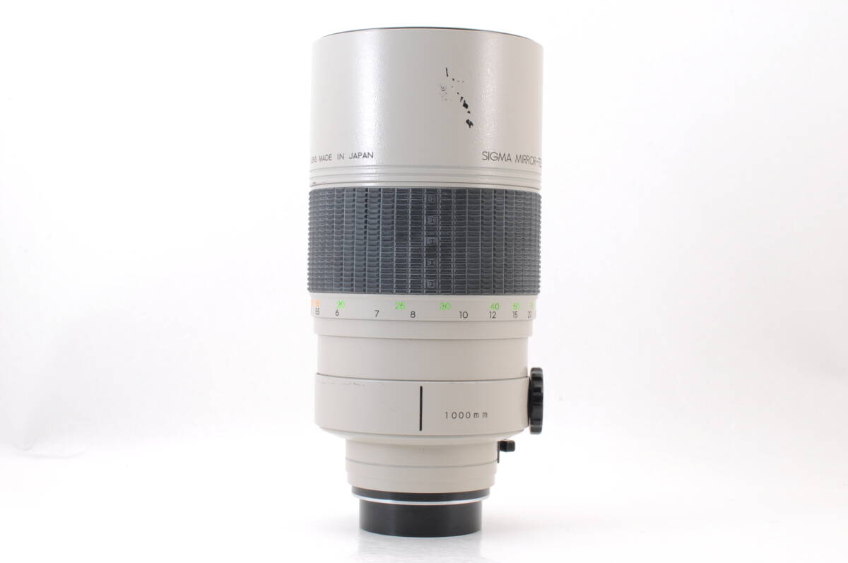 シグマ SIGMA MIRROR-TElEPHOTO 1000mm f13.5 コンタックス用 CONTAX ミラーレンズ MF 一眼カメラレンズ 管80GG2330_画像4