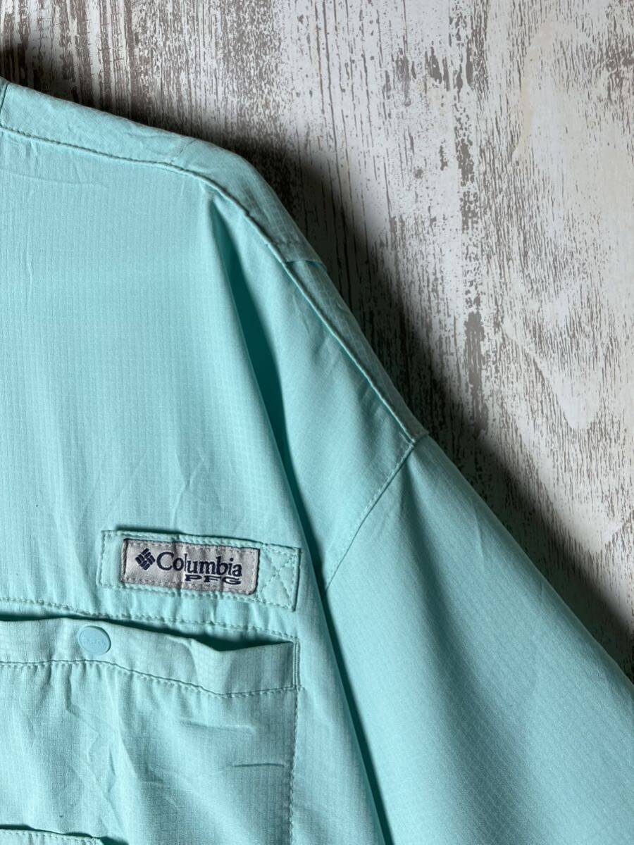 半袖シャツ　フィッシングシャツ　PFG 古着　コロンビア　Columbia