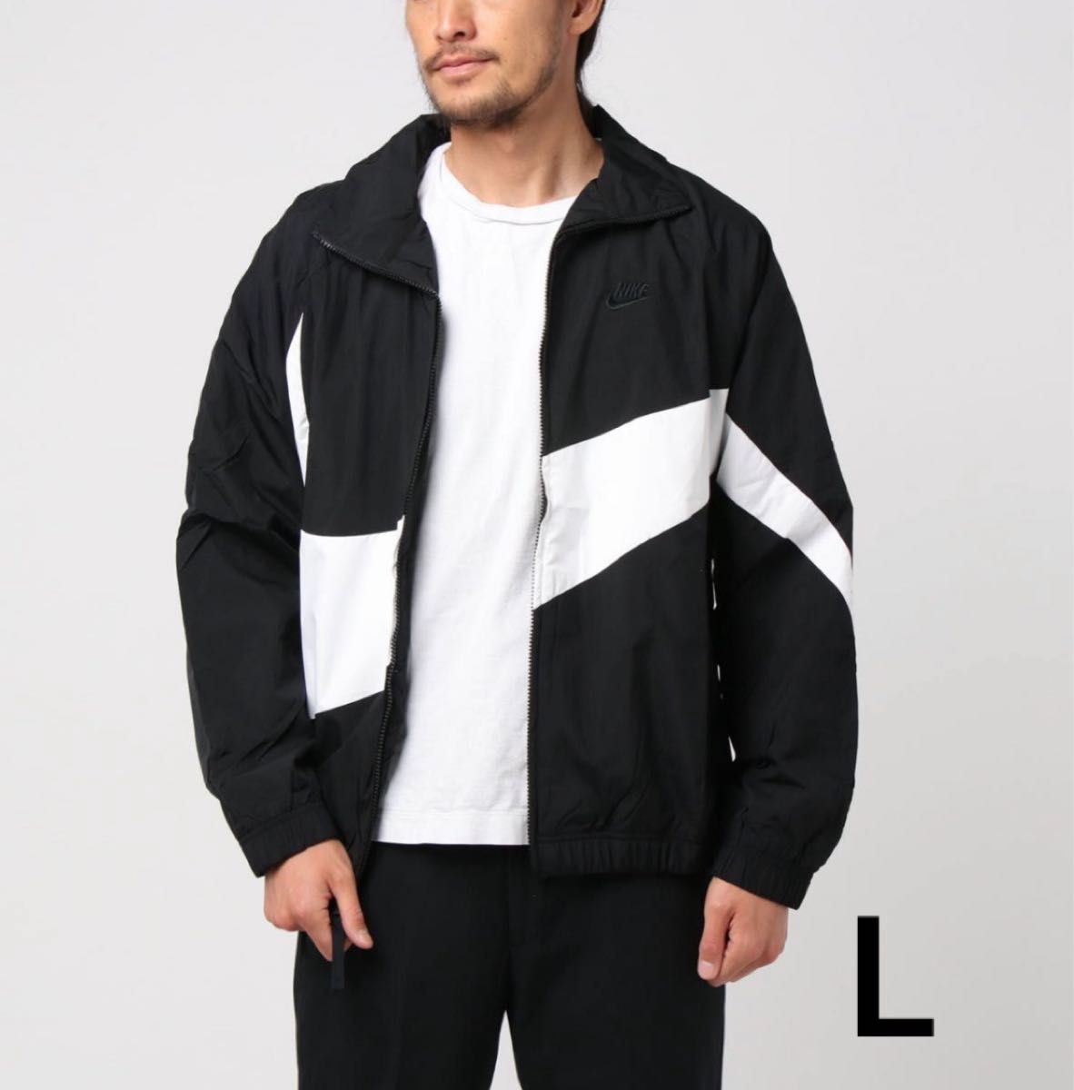 Nike ナイキ　ビックスウォッシュ　ウーブンジャケット Lサイズ NIKE ナイキ Jacket ブラック