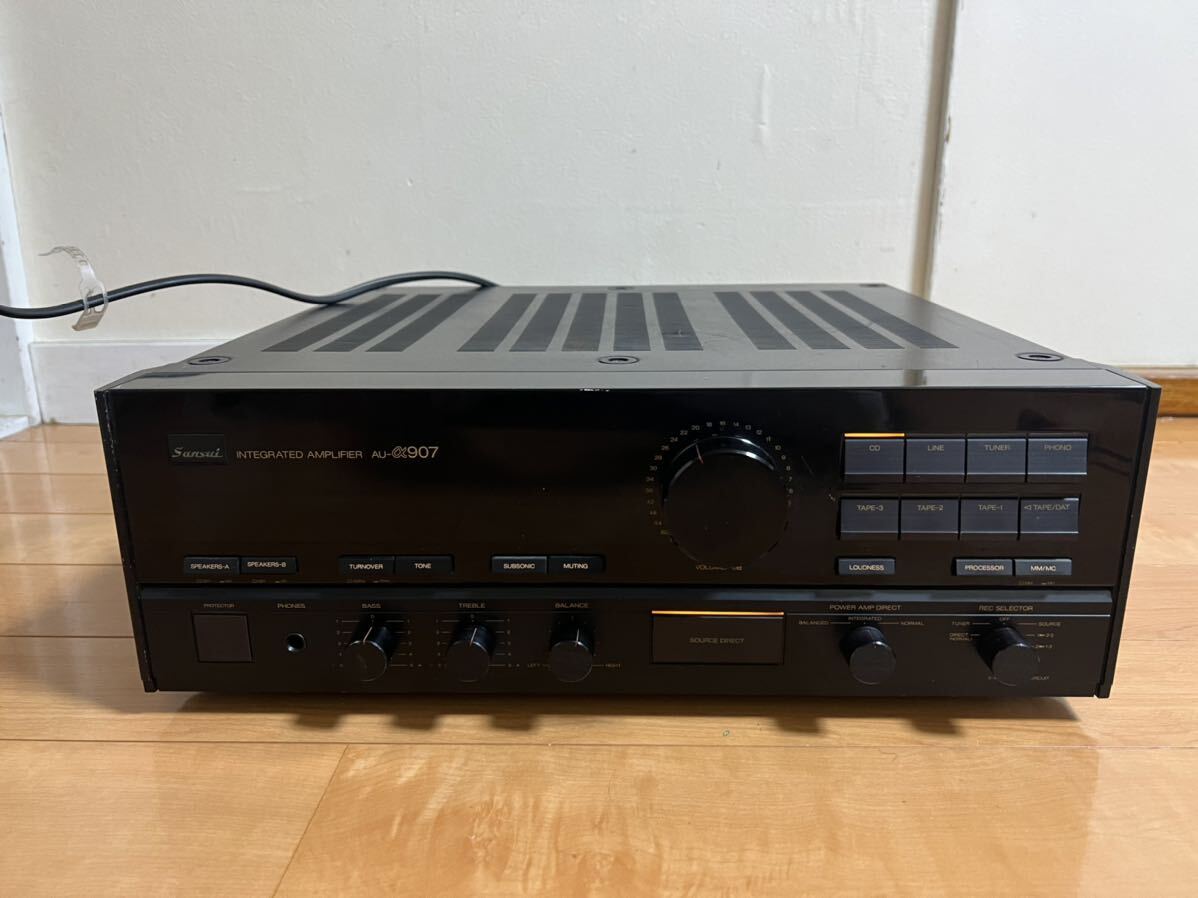 SANSUI AU-A907 アンプジャンク_画像1