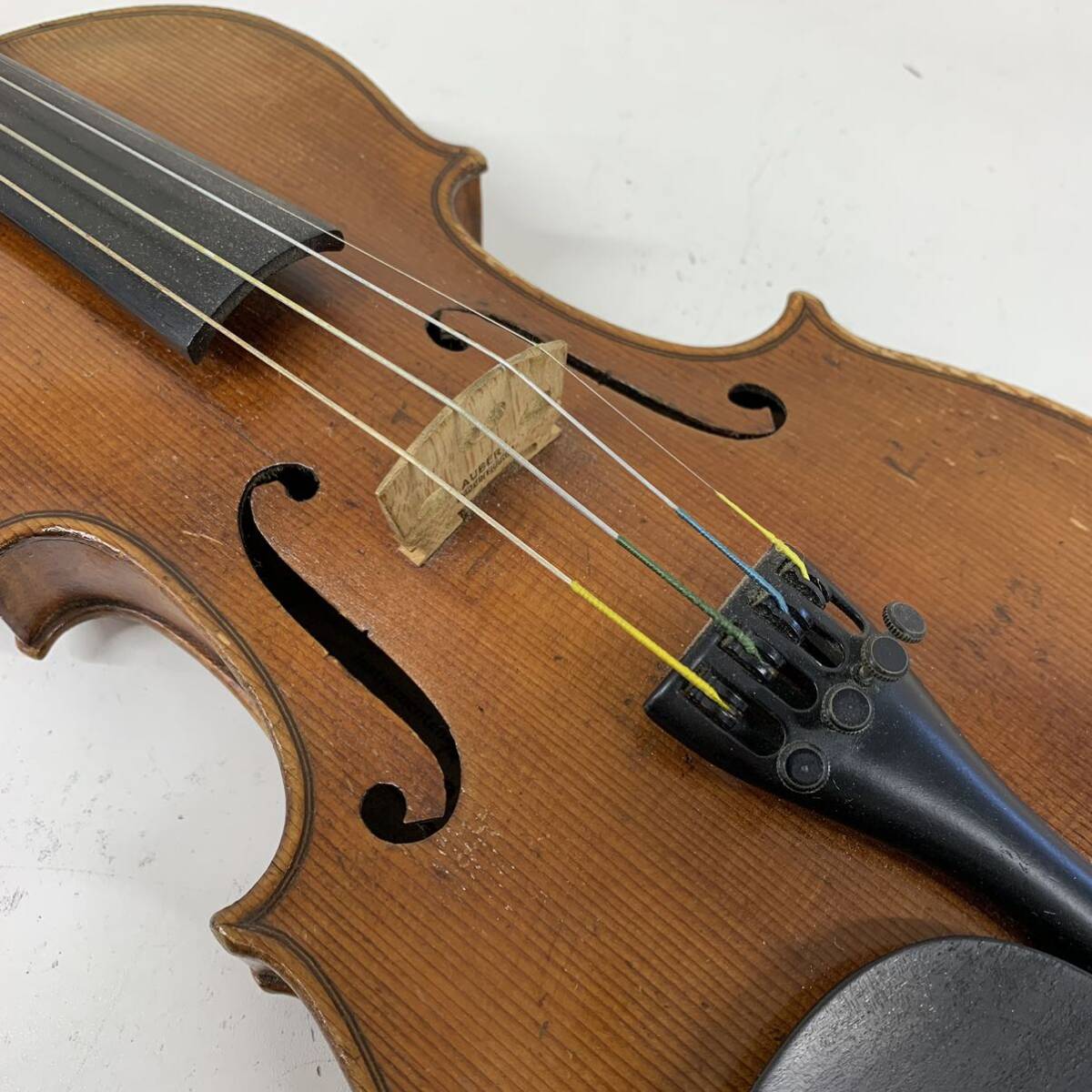 【R-0】 ACKERMANN & LESSER Dresden 1923 バイオリン 弓 ハードケース付き 1560-51の画像3