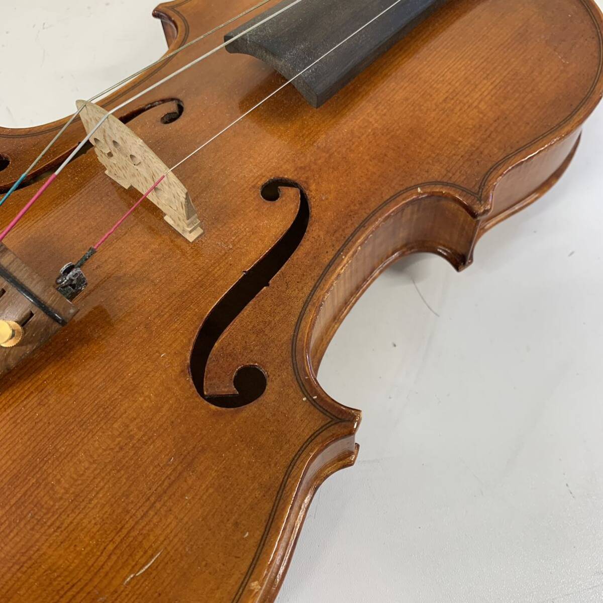 【R-5】 Erich Werner Geigenbaumeister バイオリン エーリッヒ ウェルナー ドイツ製 ケース付き 1615-74の画像3