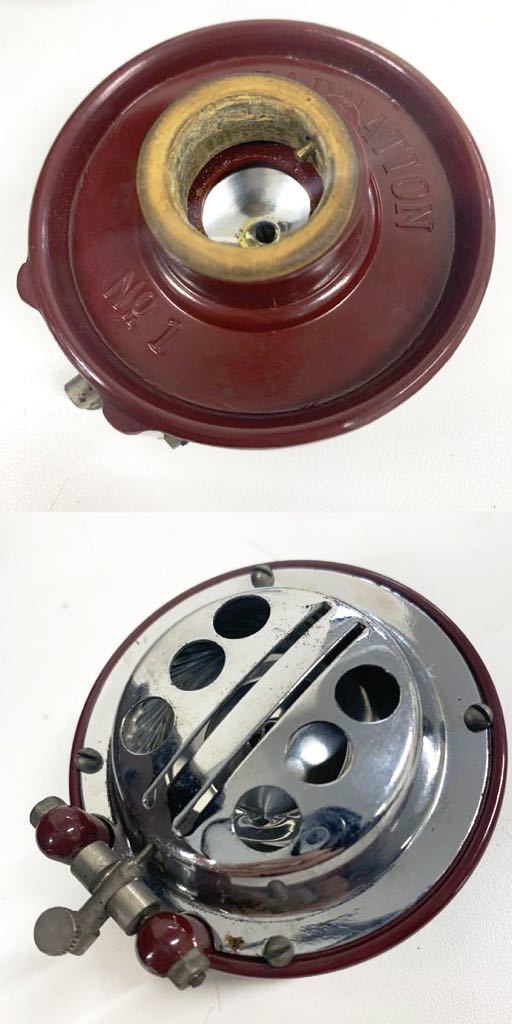 【E-2】 Victrola Victor VV 1-90 蓄音機 ビクトローラ ビクター 回転不可 錆あり 傷や汚れあり ジャンク 1485-47_画像9