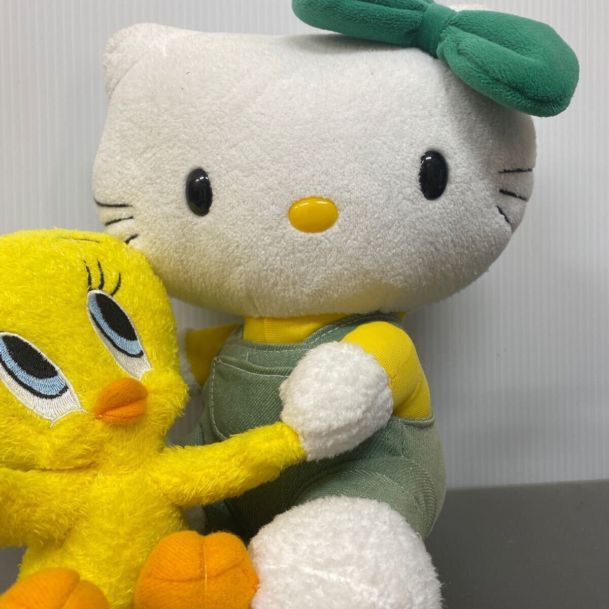 希少 レア sanrio サンリオ ハローキティ キティ Tweety トゥイーティー コラボ ぬいぐるみ Hello Kitty コラボレーション トートバッグ_画像4