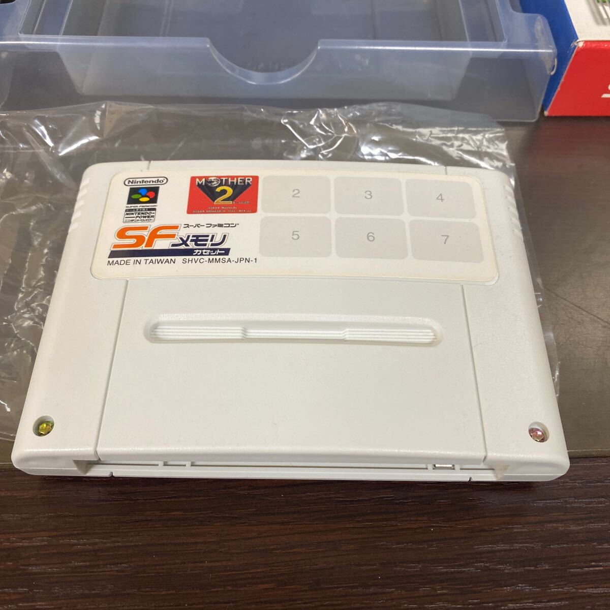 ② 動作品SFC スーパーファミコン 箱付き 説明書 カセット 任天堂 Nintendo ソフト レトロ ゲームが書き換えられる SFメモリカセット の画像5