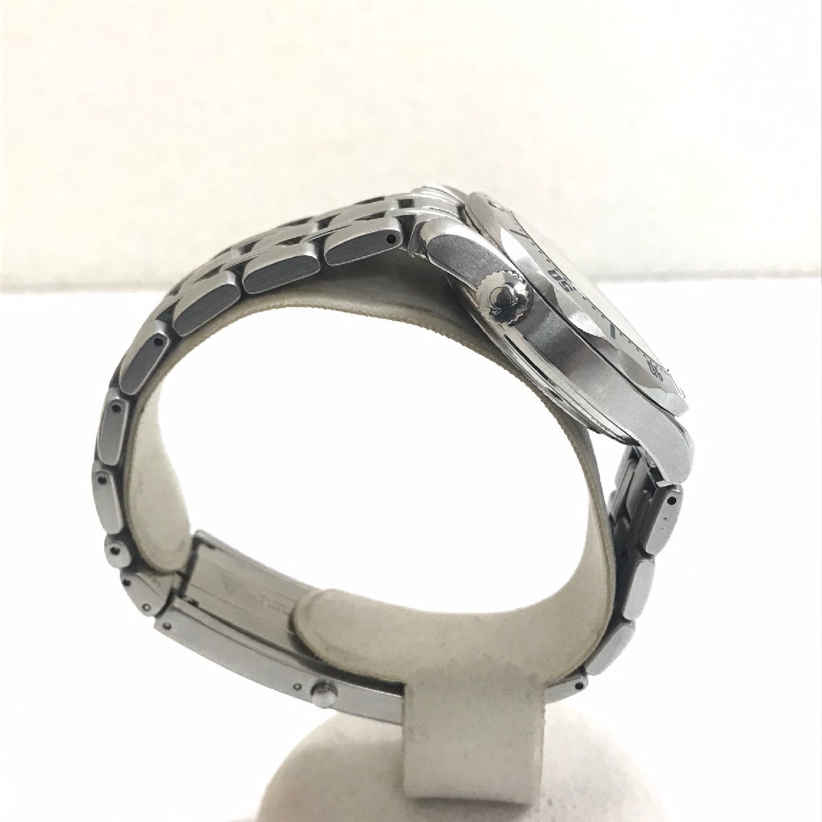 中古品 オメガ omega シーマスター プロフェッショナル 2562.80 ネイビー文字盤 デイト付き 300m 記念品刻印付 質屋出品_画像4