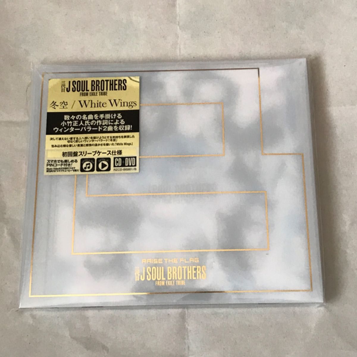 初回仕様　三代目JSB from EXILE TRIBE CD+DVD/冬空/White Wings 