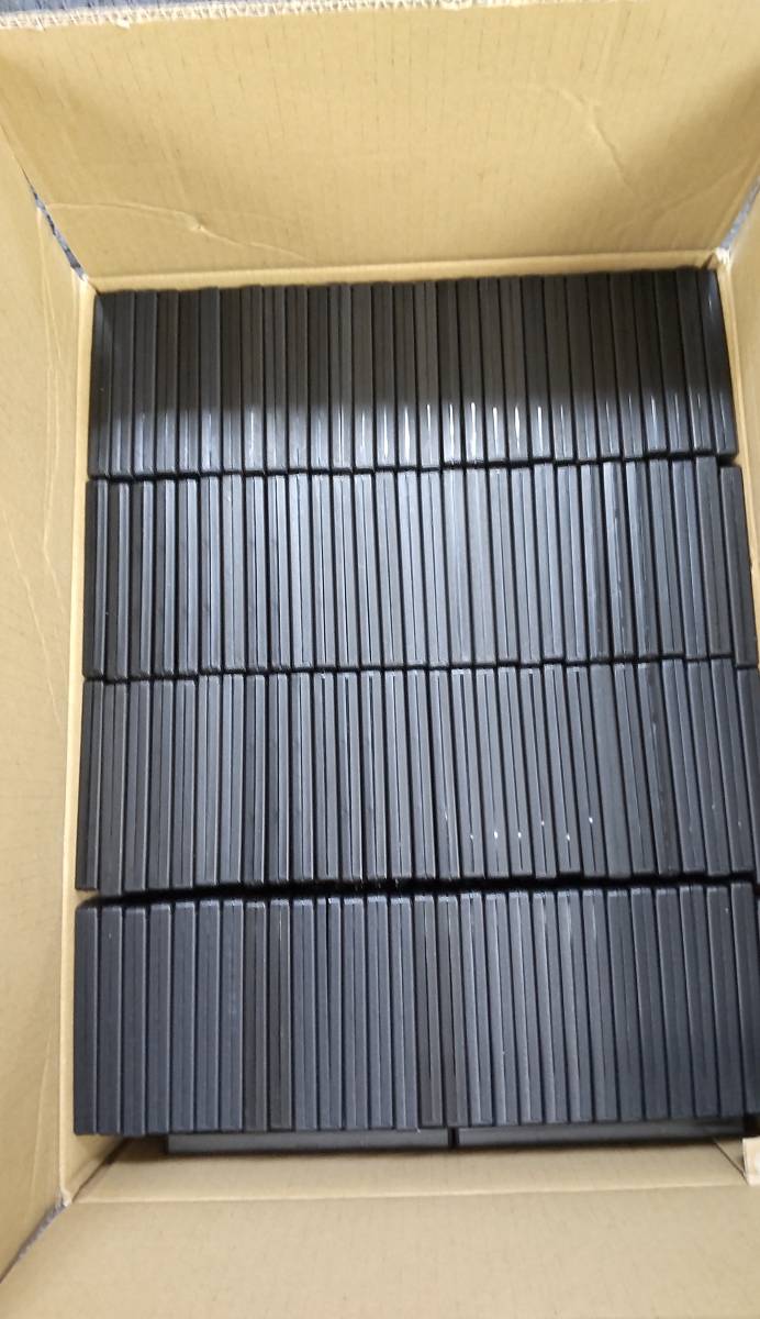 中古　DVDトールケース（黒）１２０枚/ゆうパック１４０サイズ_画像1