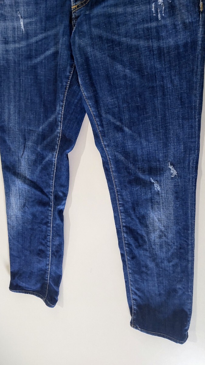 【　 DSQUARED2　ディースクエアード　】　 SLIM　JEAN 　48　S71LB0178　 スタッフインターナショナル国内正規品_画像5