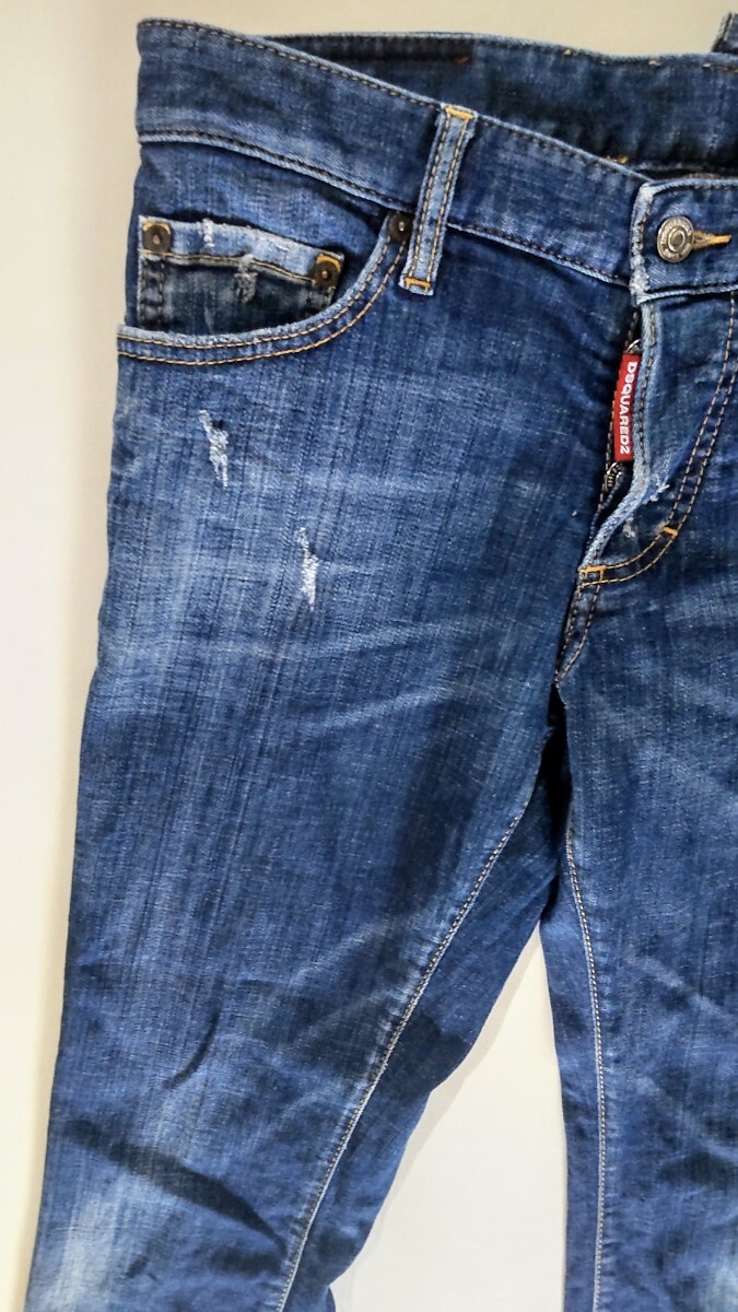 【　 DSQUARED2　ディースクエアード　】　 SLIM　JEAN 　48　S71LB0178　 スタッフインターナショナル国内正規品_画像3