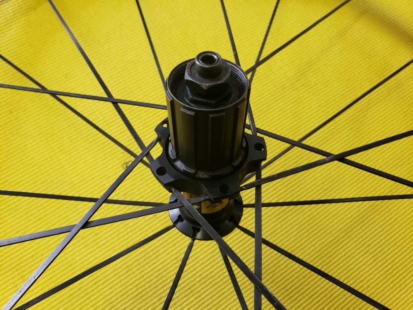 2△2-1168 ＭＡＶＩＣ マビック ＡＫＳＩＵＭ ＲＡＣＥ 後ホイール 622×15Cの画像5