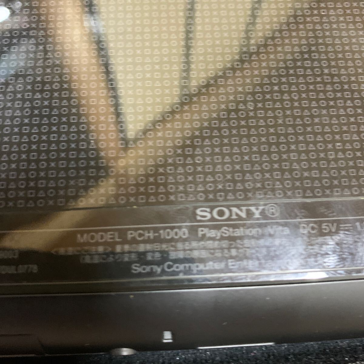 ○【ソニー】PS Vita Wi-Fi PCH-1000 クリスタルブラック (×67)_画像3
