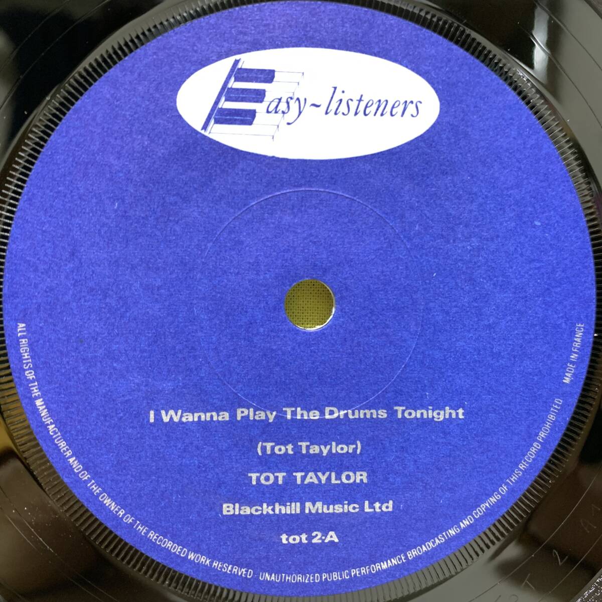 ■Tot Taylor■I Wanna Play The Drums Tonight■'83 UK■トット・テイラー■即決■洋楽■EPレコード_画像3