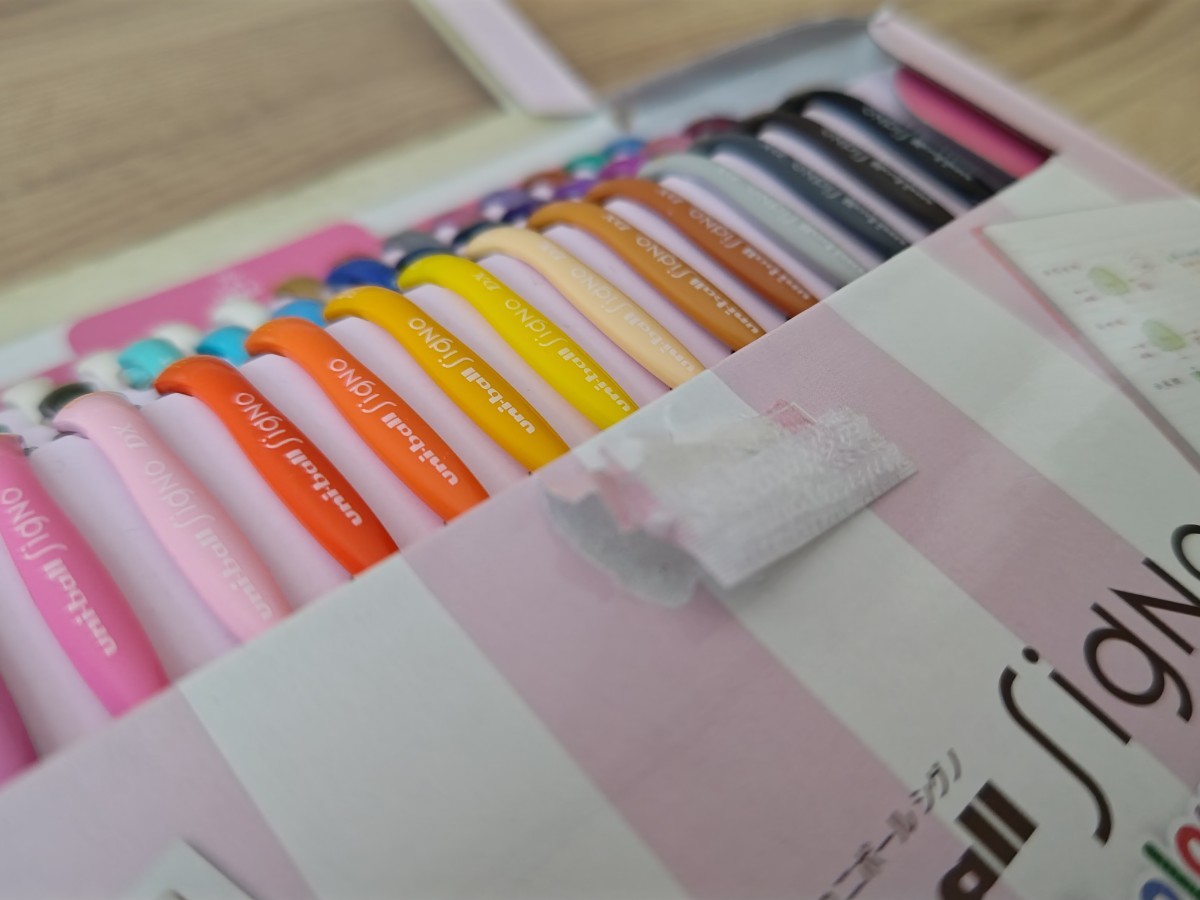 三菱鉛筆 ユニボールシグノ48色セット（2017年発売品）_画像6