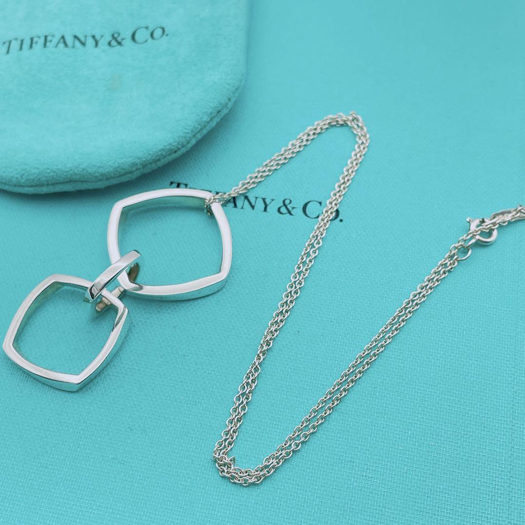 【極美品】希少　Tiffany & Co. ネックレス　トリプルトルク　ナロー_画像2