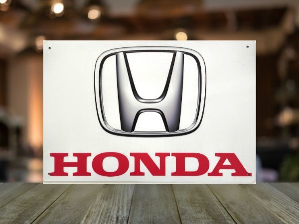 ブリキ看板 HONDA ホンダ 171 メタルプレート インテリア ガレージ アメリカン雑貨 レトロ風 ビンテージ風 おしゃれ 新品