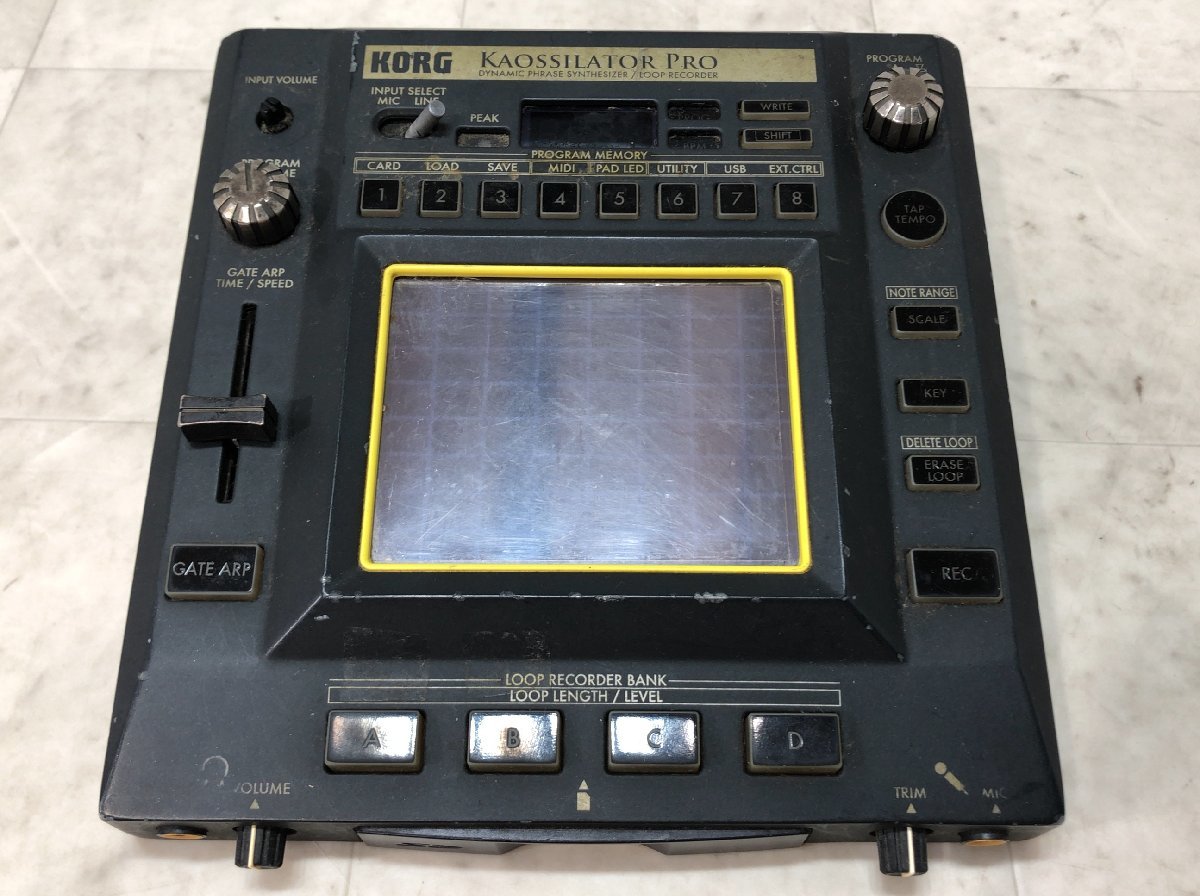 KORG コルグ KAOSSILATOR PRO カオシレータープロ エフェクター●F023T156P_画像3