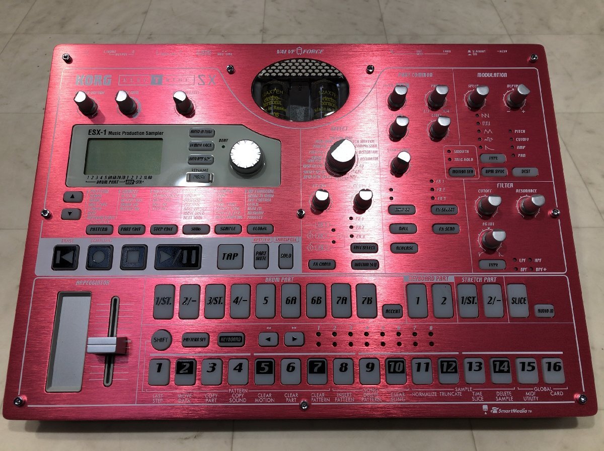 ほぼ未使用！ KORG コルグ ESX-1 サンプラー シーケンサー ドラムマシン エレクトライブ ELECTRIBE●F025T260_画像2