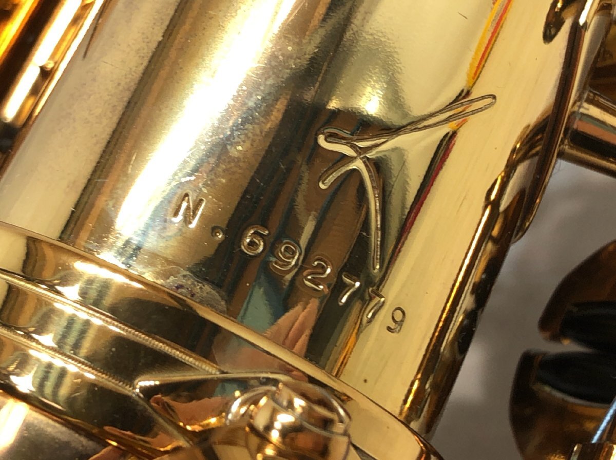 H.SELMER REFERENCE54 リファレンス54 69万番 アルトサックス 管楽器 ケース付属●F025T305の画像6