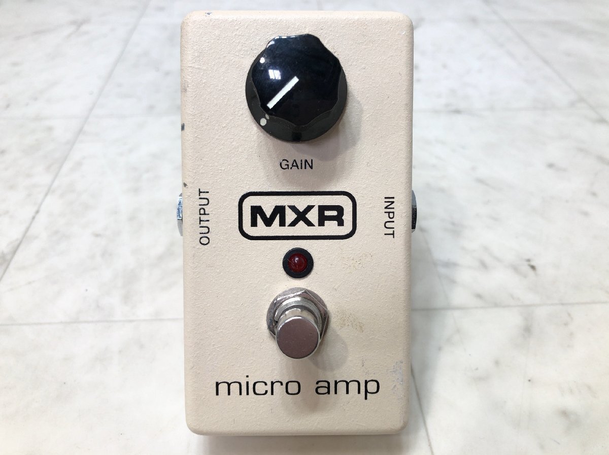 MXR Micro amp マイクロアンプ●F024T224_画像1
