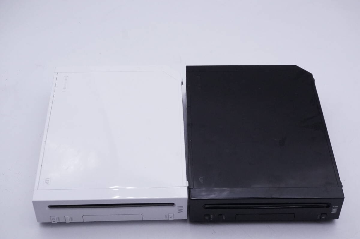 Wii корпус 2 шт. комплект суммировать белый чёрный RVL-001(JPN) nintendo 