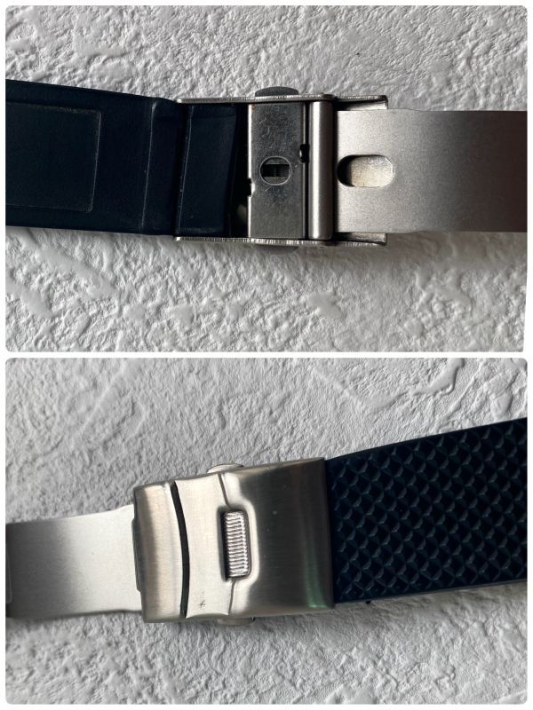 ブランド時計 オリス/ORIS 腕時計用 ラバーベルト 黒 ラグ幅20mm BC3 [ORIS REF 4 20 10 RUBBER] コレクター商品 自宅保管品の画像9