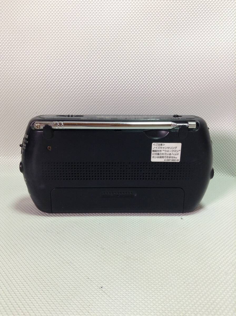 C775*SONY Sony radio FM/AM compact radio pocket radio portable radio black SRF-18 240315