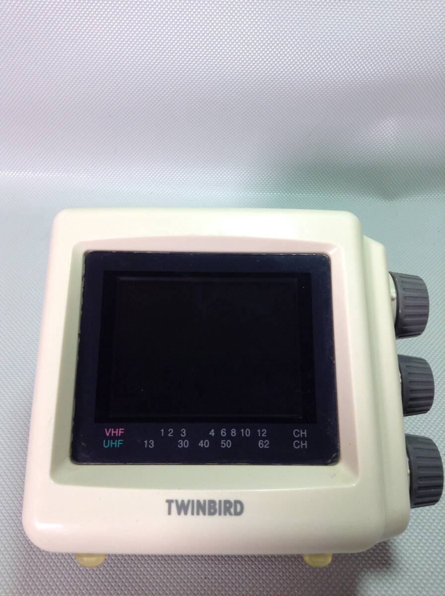 C853◇TWINBIRD ツインバード 液晶テレビ ポータブルテレビ ラジオ RADIO テレビ VL-J341 240322_画像7