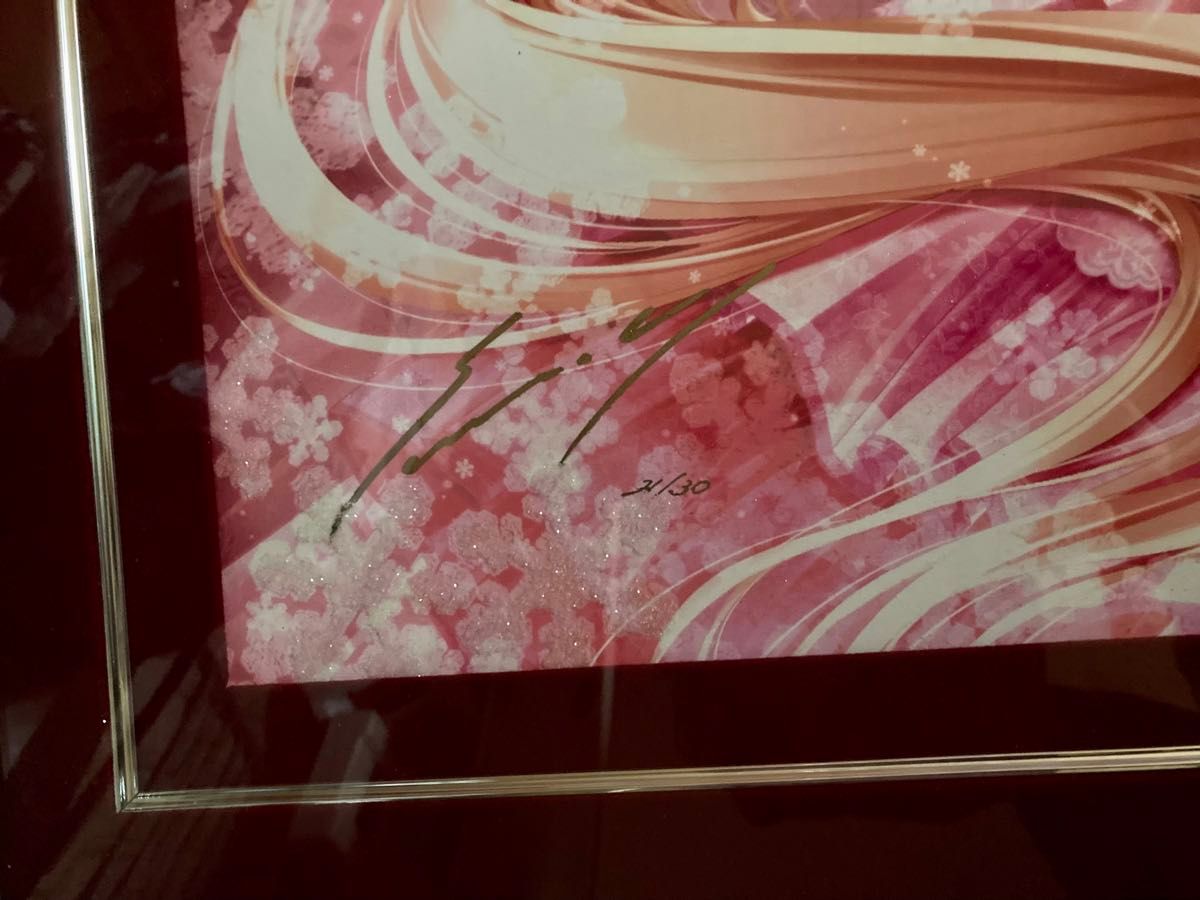 注目ブランド てぃんくる先生 版画 「ROSA CIELO STELLATO」｜Yahoo!フリマ 版画