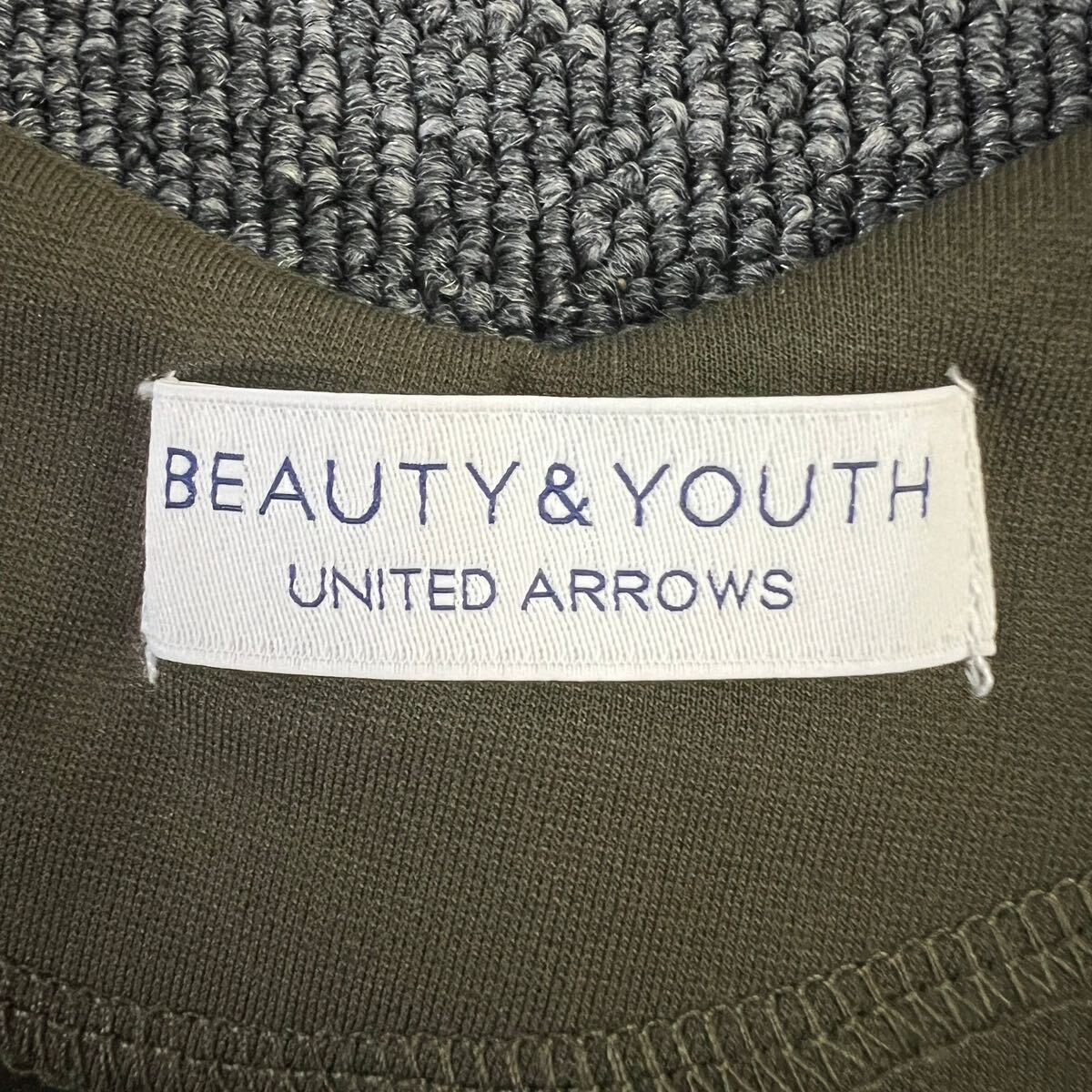 BY ユナイテッドアローズ BEAUTY&YOUTH UNITED ARROWS セットアップ♪ 着まわせる やわらかな着心地 ブラウス パンツ ウエストゴム_画像7